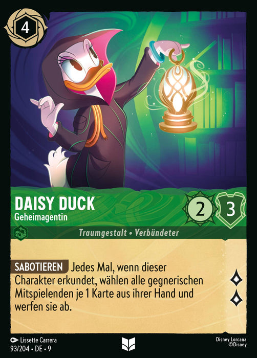 Daisy Duck - Geheimagentin 9FAB-093 Uncommon Deutsch