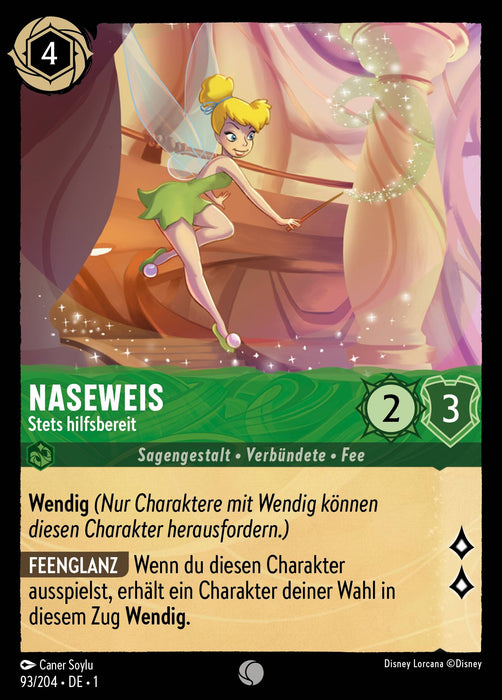 Naseweis - Stets hilfsbereit 1TFC-093 Common Deutsch