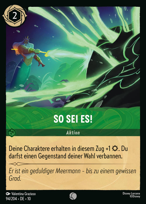 So sei es! 10WHI-094 Common Deutsch