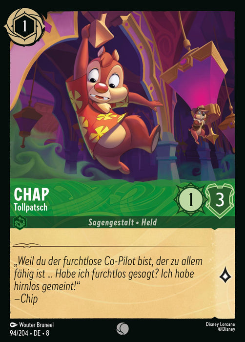 Chap - Tollpatsch 8JAF-094 Common Deutsch
