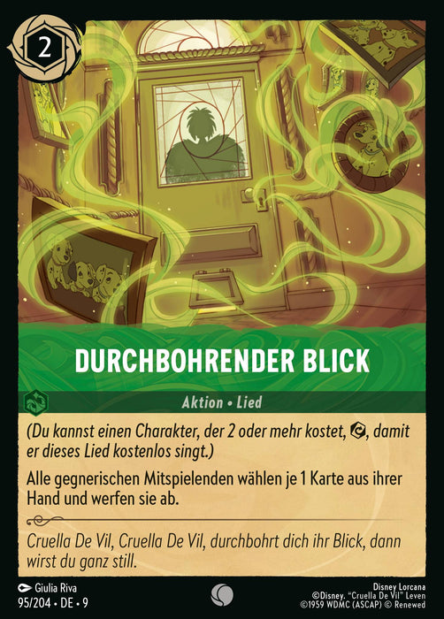 Durchbohrender Blick 9FAB-095 Common Deutsch