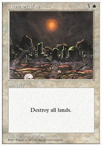 Armageddon 5ED- Rare Englisch