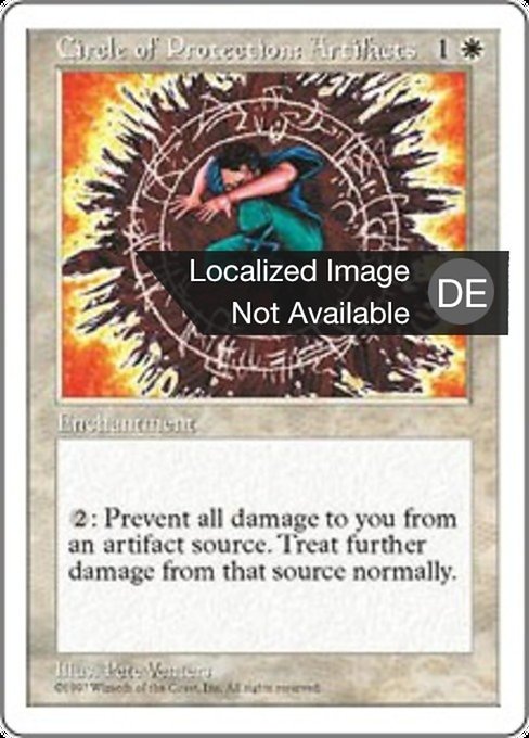 Magic: Circle of Protection: Artifacts