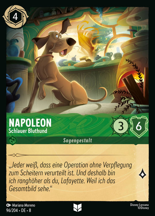 Napoleon - Schlauer Bluthund 8JAF-096 Uncommon Deutsch