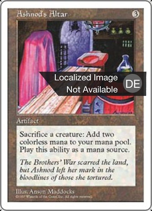 Magic: Ashnod's Altar