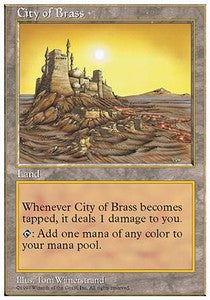 City of Brass 5ED- Rare Englisch