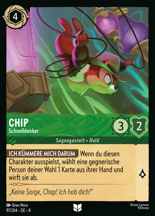 Chip - Schnelldenker 8JAF-097 Uncommon Deutsch