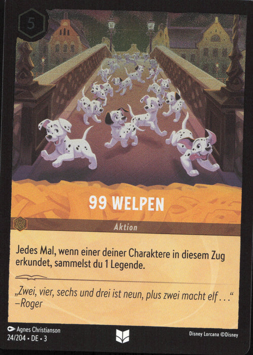 99 Welpen 3INK-024 Uncommon Deutsch
