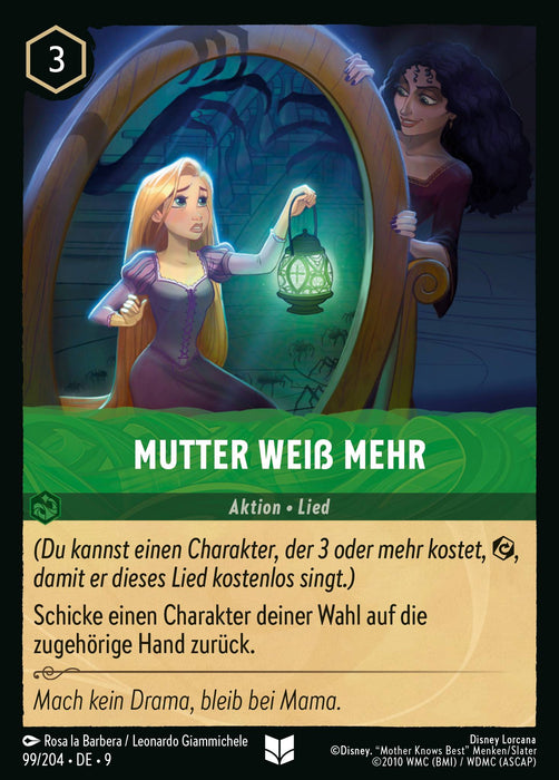 Mutter Weiß Mehr 9FAB-099 Uncommon Deutsch