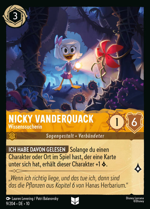 Nicky Vanderquack - Wissenssucherin 10WHI-009 Uncommon Deutsch