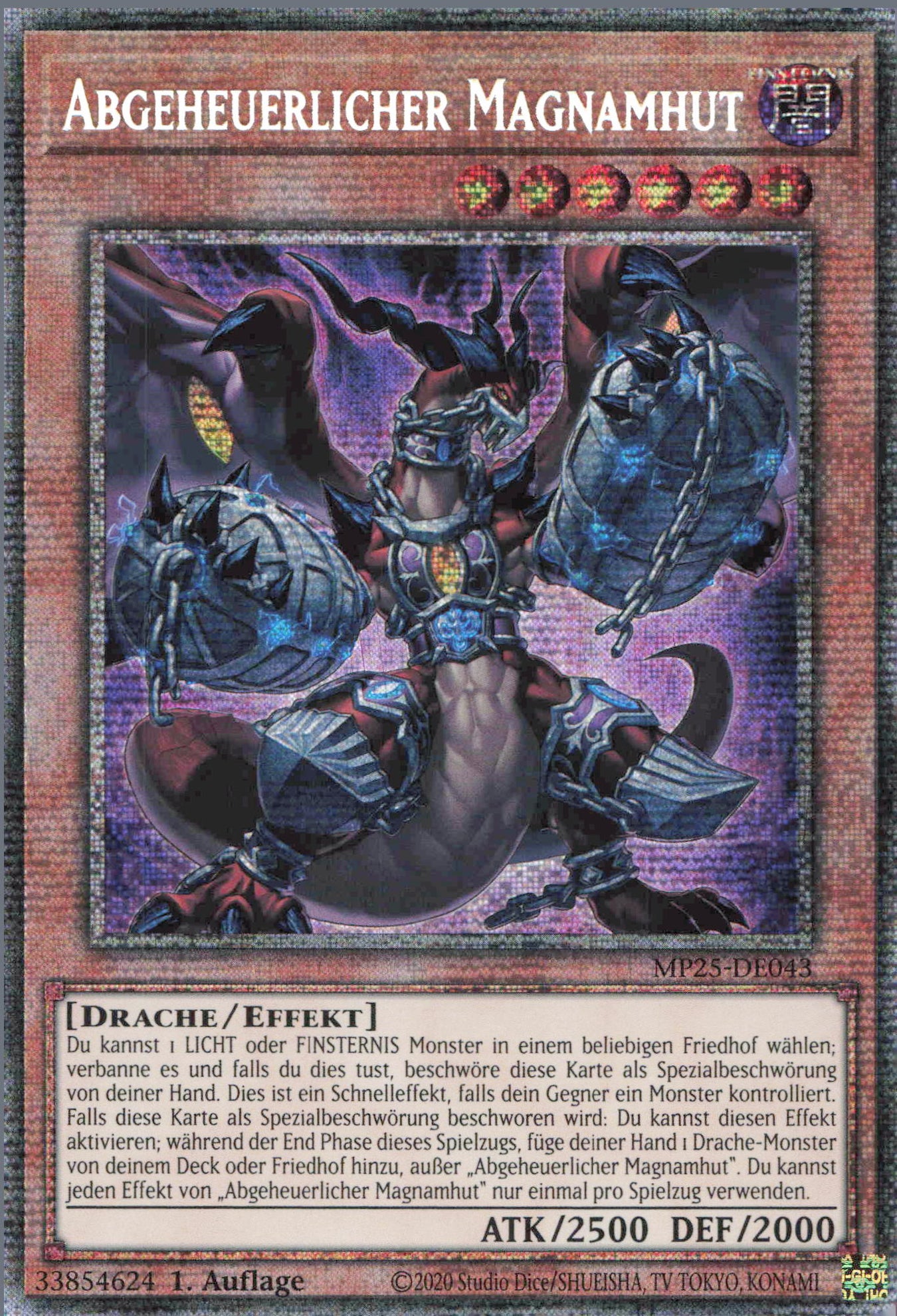 Yu-Gi-Oh! Karten aus 2025 Mega-Pack Tin