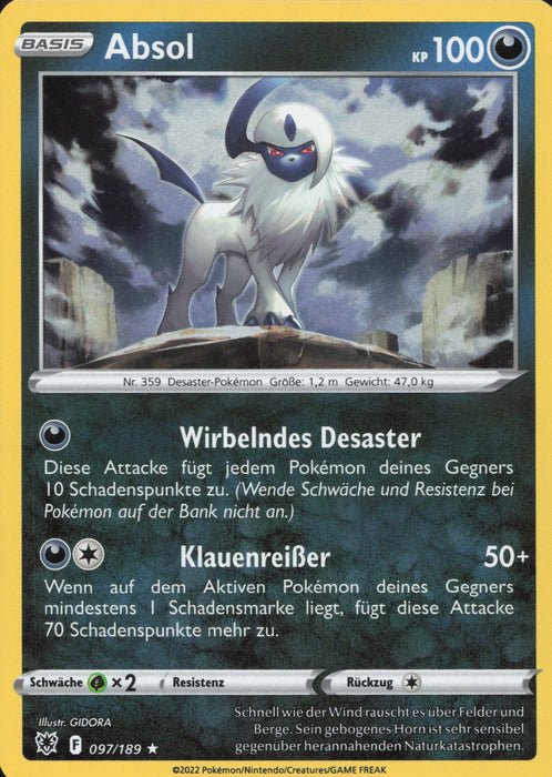 Absol ASR-097 Promo Deutsch