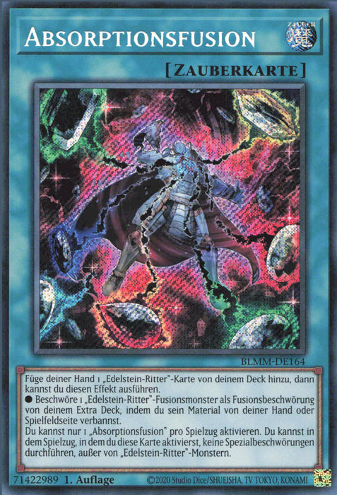 Absorptionsfusion BLMM-DE164 Secret Rare Deutsch