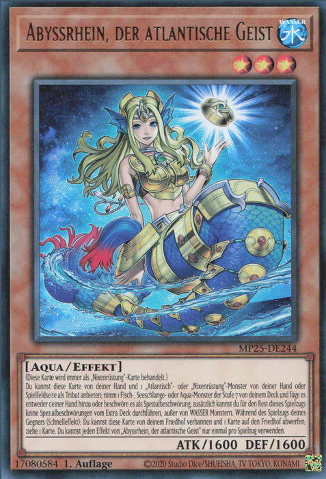 Abyssrhein, der atlantische Geist MP25-DE244 Ultra Rare Deutsch