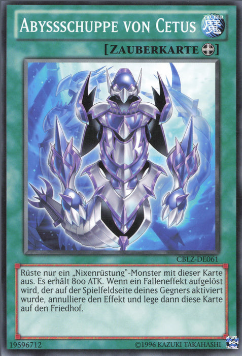 Abyssschuppe von Cetus CBLZ-DE061 Common Deutsch