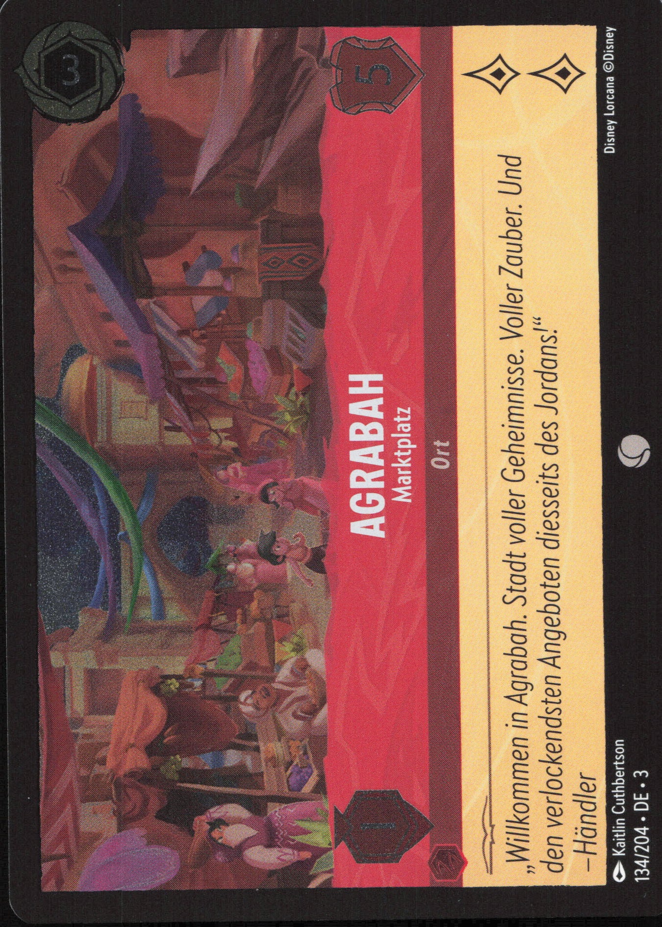 Agrabah Disney Lorcana Karten