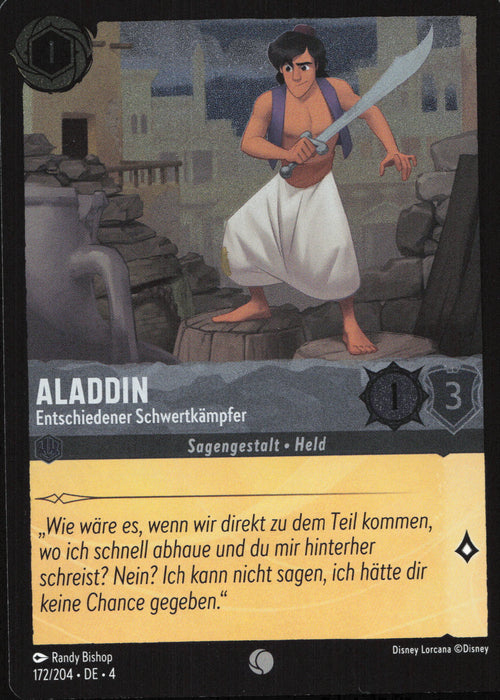 Aladdin - Entschiedener Schwertkämpfer 4URS-172 Common Deutsch