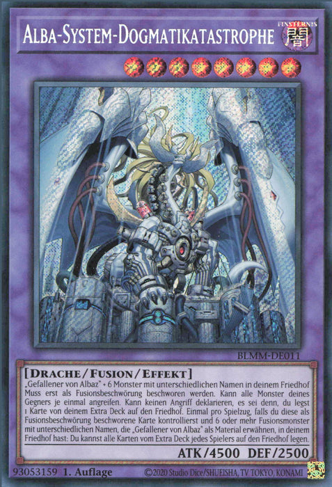 Alba-System-Dogmatikatastrophe (V.1) BLMM-DE011 Secret Rare Deutsch