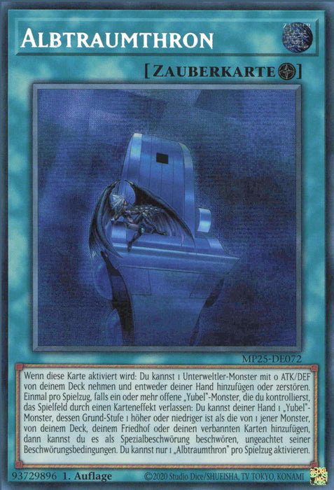 Albtraumthron MP25-DE072 Secret Rare Deutsch