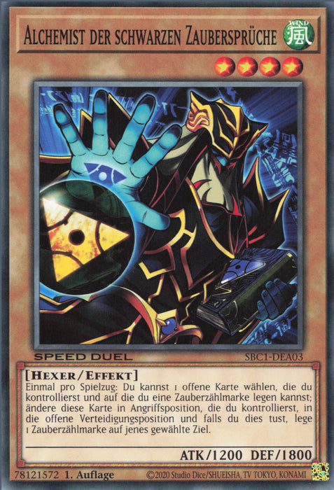 Alchemist der schwarzen Zaubersprüche SBC1-DEA03 Common Deutsch
