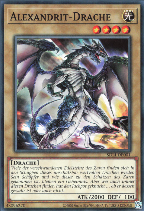 Alexandrit-Drache SDLI-DE001 Common Deutsch