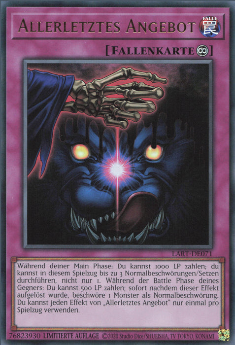 Allerletztes Angebot LART-DE071 Ultra Rare Deutsch
