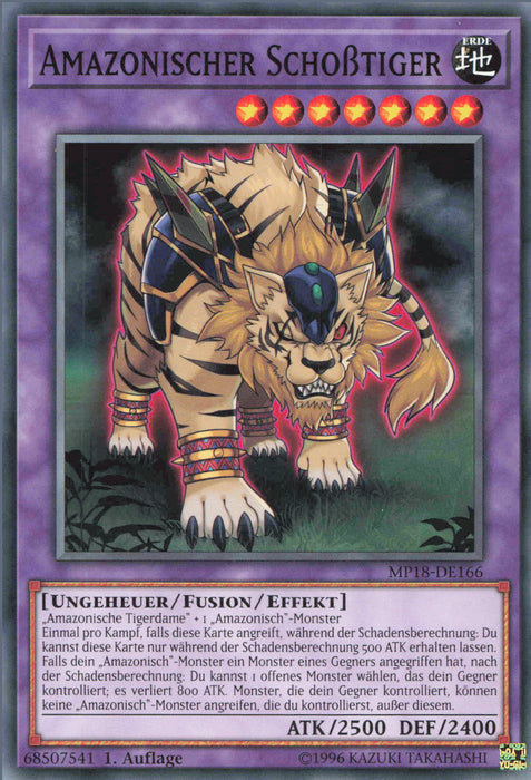 Amazonischer Schoßtiger MP18-DE166 Common Deutsch