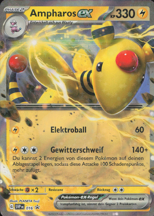 Ampharos ex SVP-016 Promo Deutsch