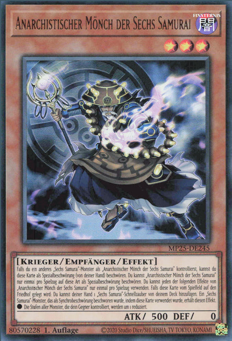 Anarchistischer Mönch der Sechs Samurai MP25-DE245 Ultra Rare Deutsch