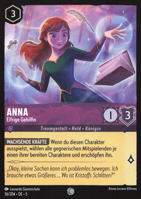 Anna - Eifrige Gehilfin 5SSK-56 Common Deutsch