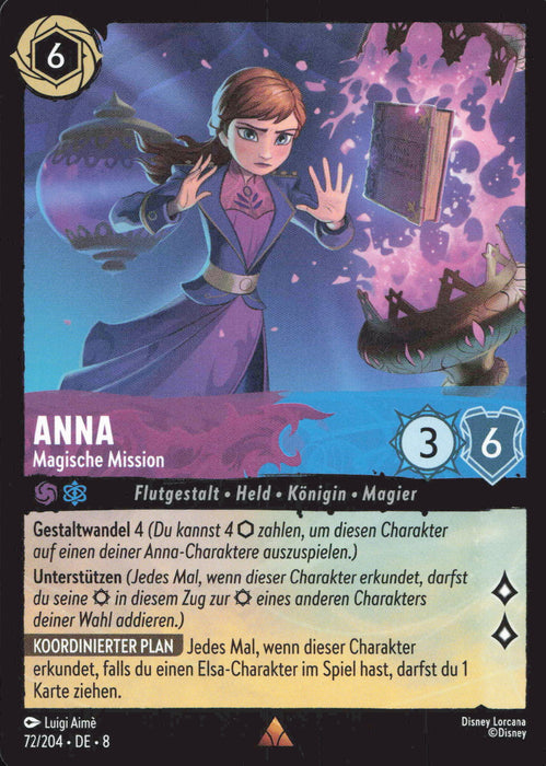 Anna - Magische Mission 8JAF-072 Rare Deutsch