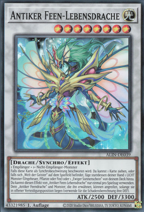 Antiker Feen-Lebensdrache ALIN-DE039 Super Rare Deutsch