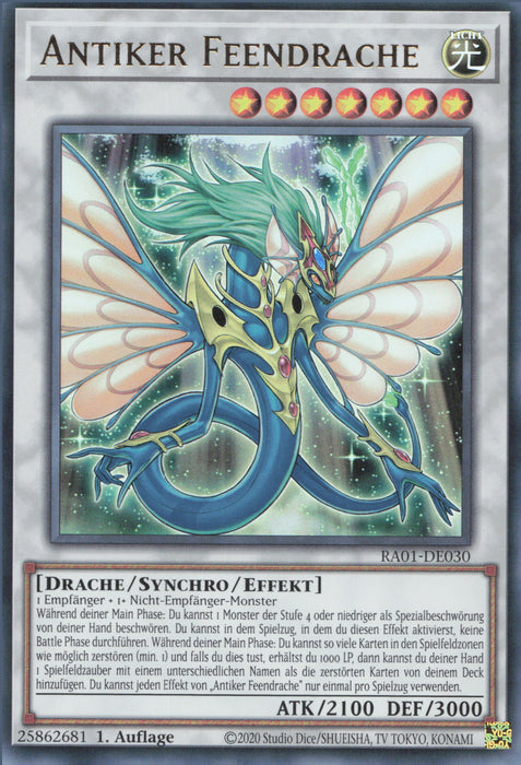 Antiker Feendrache (V.2) RA01-DE030 Ultra Rare