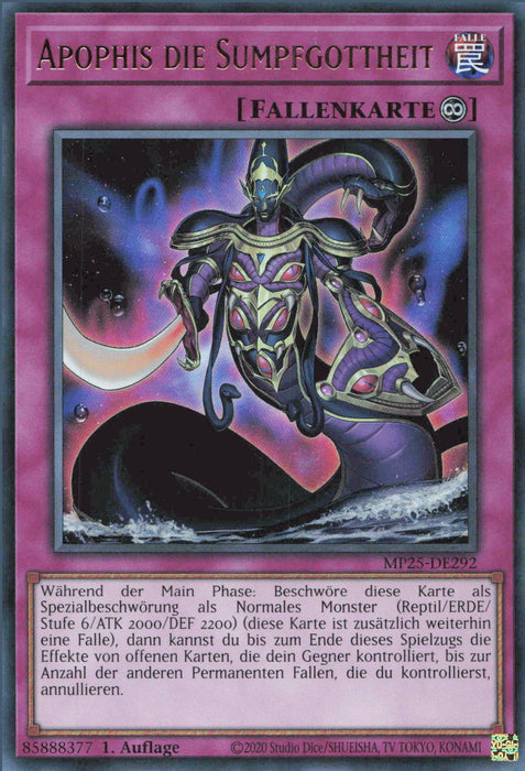 Apophis die Sumpfgottheit MP25-DE292 Ultra Rare Deutsch