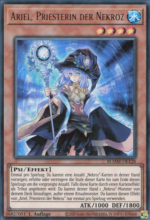 Ariel, Priesterin der Nekroz BLMM-DE128 Ultra Rare Deutsch