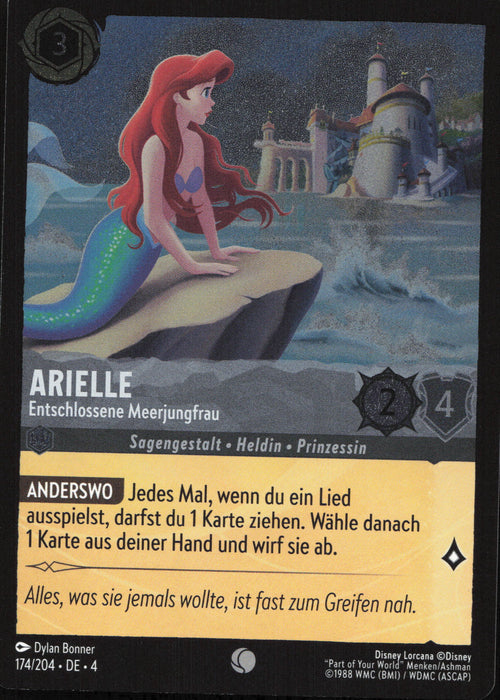 Arielle - Entschlossene Meerjungfrau 4URS-174 Common Deutsch