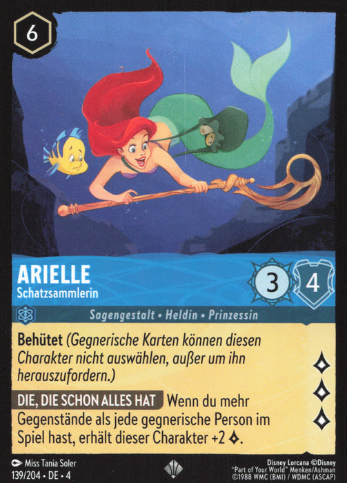 Arielle - Schatzsammlerin 4URS-139 Super Rare Deutsch
