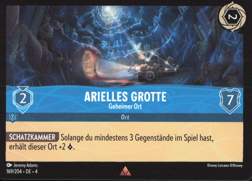 Arielles Grotte - Geheimer Ort (V.1) 4URS-169 Rare Deutsch