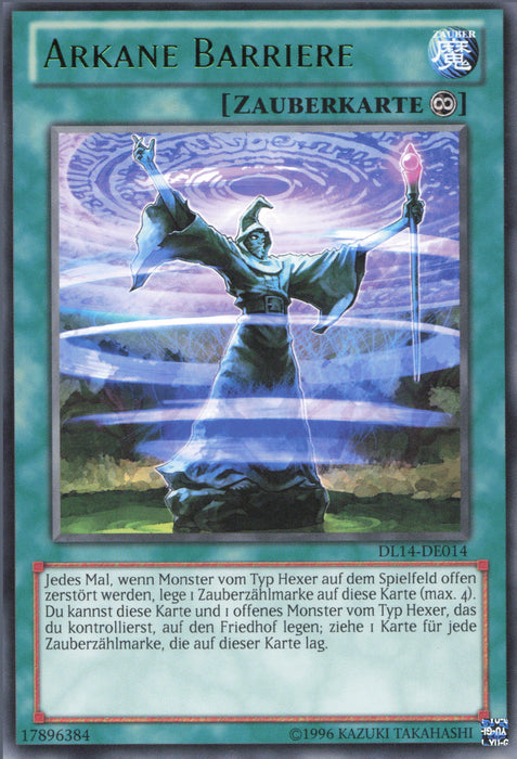 Arkane Barriere (V.2) DL14-DE014 Rare Deutsch