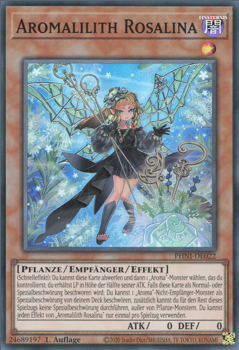 Aromalilith Rosalina PHNI-DE022 Super Rare Deutsch