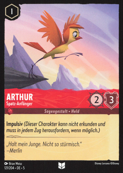 Arthur - Spatz-Anfänger 5SSK-121 Uncommon Deutsch