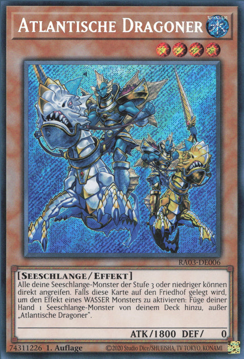 Atlantische Dragoner (V.3) RA03-DE006 Secret Rare Deutsch