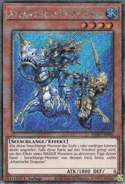 Atlantische Dragoner (V.4) RA03-DE006 Platinum Secret Rare Deutsch