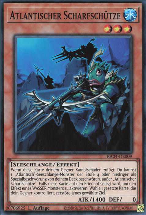 Atlantischer Scharfschütze (V.1) RA04-DE009 Super Rare Deutsch