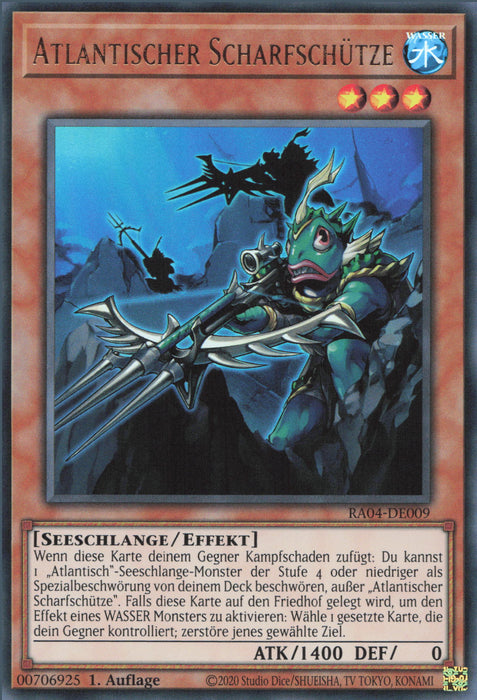 Atlantischer Scharfschütze (V.2) RA04-DE009 Ultra Rare Deutsch
