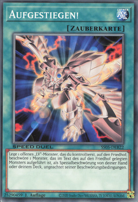 Aufgestiegen! SS05-DEB22 Common Deutsch