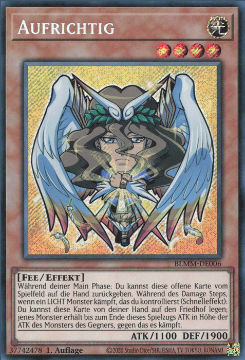 Aufrichtig (V.1) BLMM-DE006 Secret Rare Deutsch