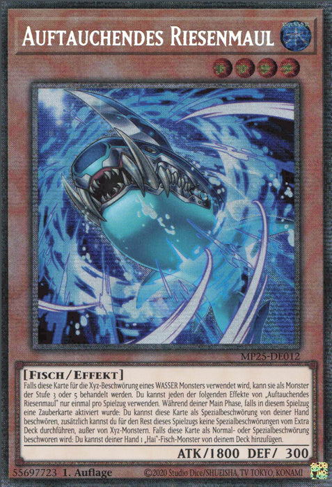 Auftauchendes Riesenmaul MP25-DE012 Starlight Rare Deutsch