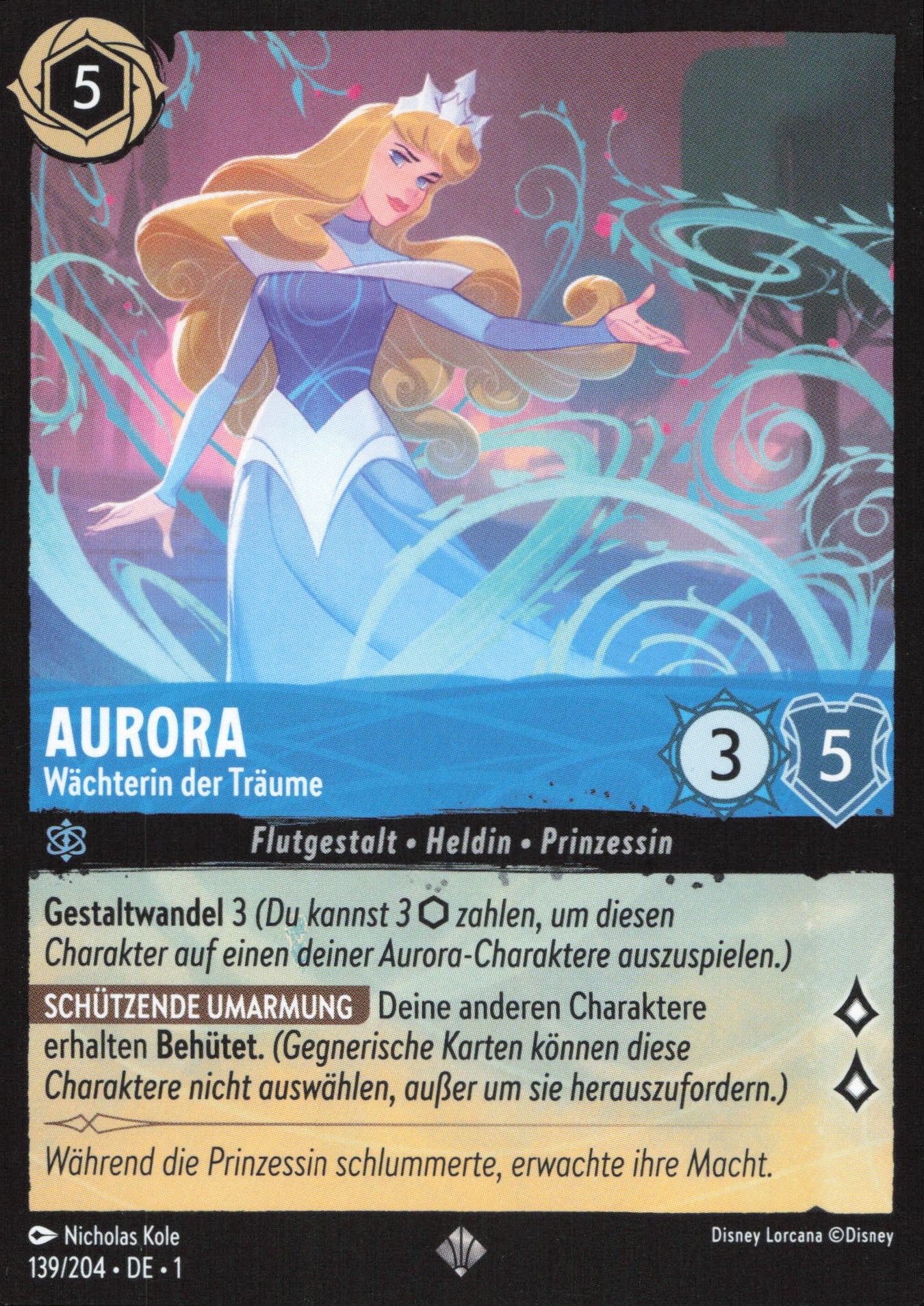 Alle Aurora Charakterkarten in Disney Lorcana