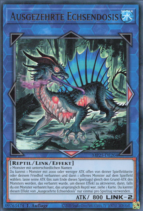Ausgezehrte Echsendosis MP25-DE204 Ultra Rare Deutsch